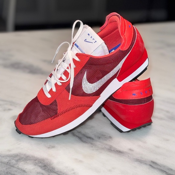Nike DBREAK DAYBREAK TEAM RED-WHITE-UNIVERSITY RED SZ 10 NWOT - Picture 3 of 5